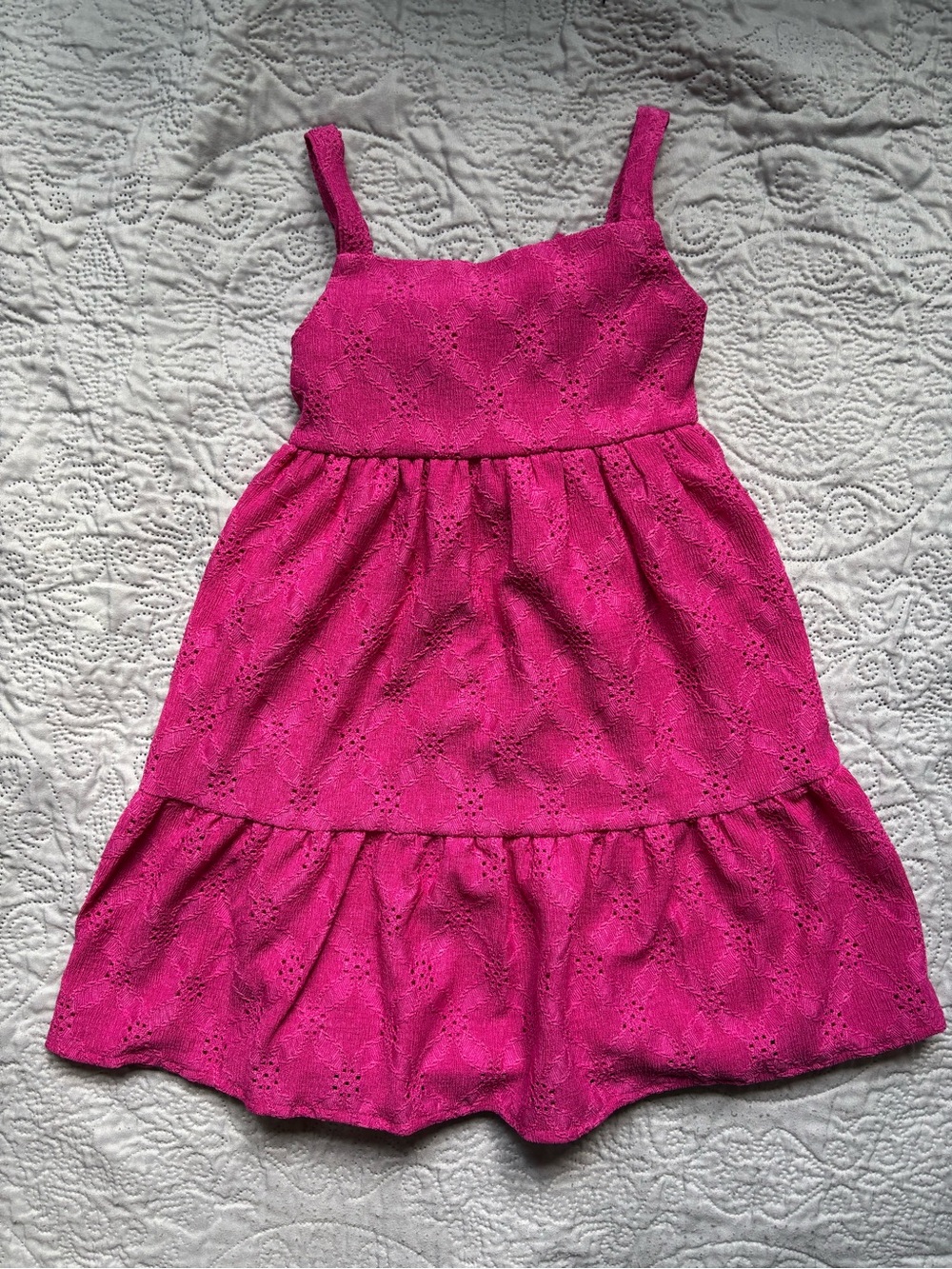 Children’s Place Fuchsia Eyelet Sundress